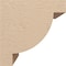Ekena Millwork 9"W x 9"D x 9"H Wide Alpine Rough Cedar Woodgrain TimberThane Corbel, Primed Tan CORUR09X09X09ALPRCPR - alternate 6
